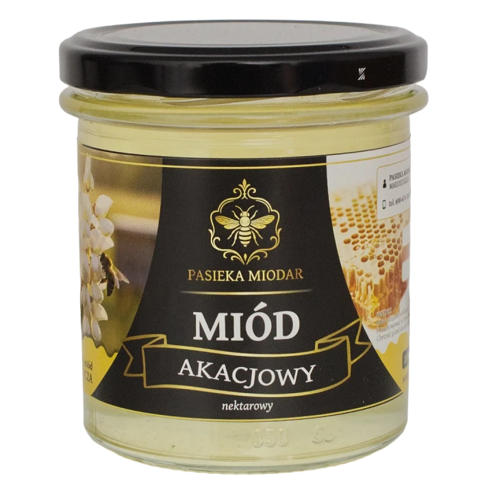 Miód Akacjowy - Wiosenny, Aksamitny Smak
