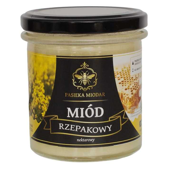 Miód Rzepakowy - Subtelny i Delikatny Smak
